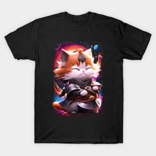 Samurai Cat 05 T-Shirt